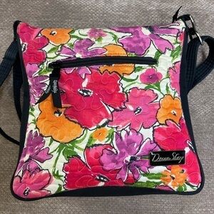 Donna Sharp Malibu Floral Hipster Crossbody Bag